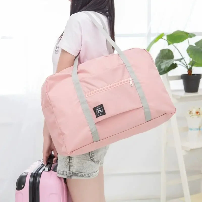 Sac de Voyage Pliable – Grande Capacité, Étanche et Léger