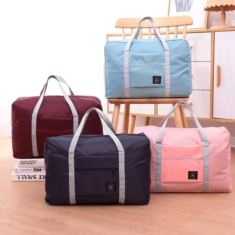 Sac de Voyage Pliable – Grande Capacité, Étanche et Léger
