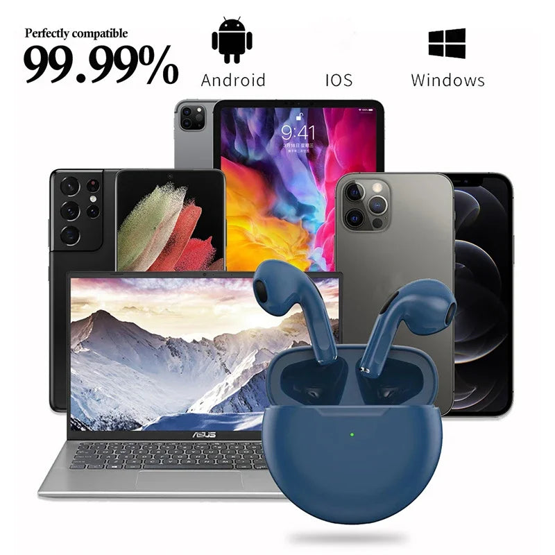 Air Pro 6 Wireless Bluetooth Headphones