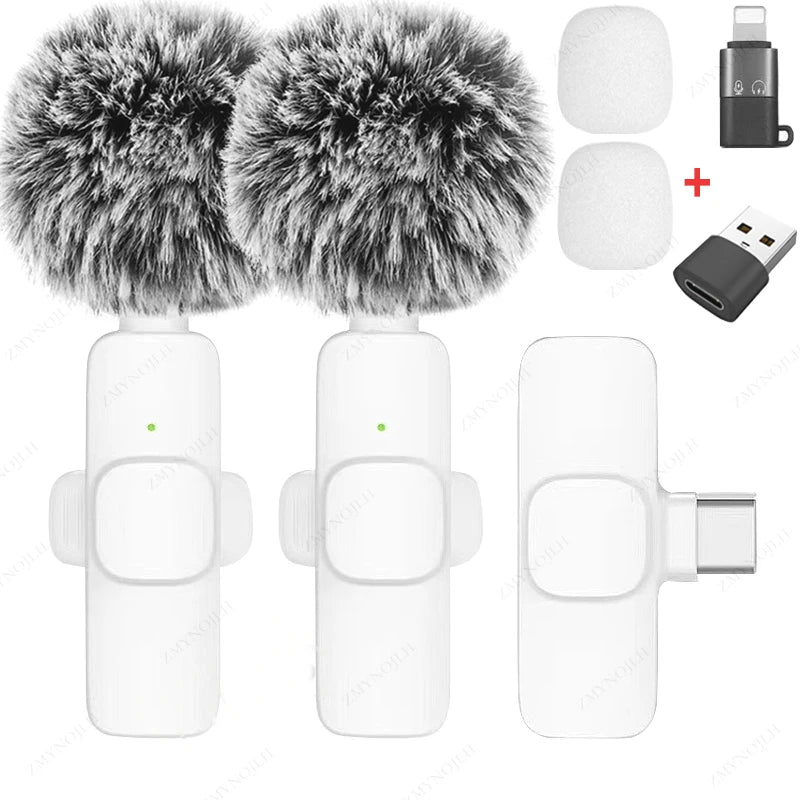 Microphone Lavalier Sans Fil – Qualité Audio Professionnelle