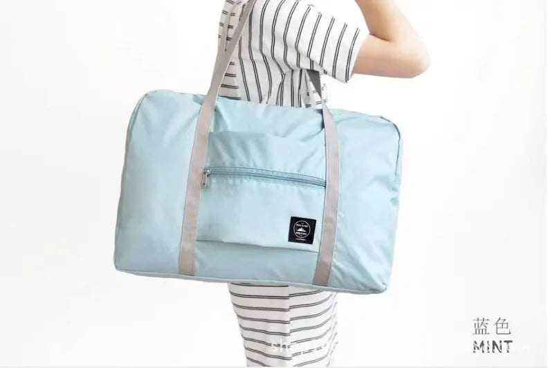 Sac de Voyage Pliable – Grande Capacité, Étanche et Léger
