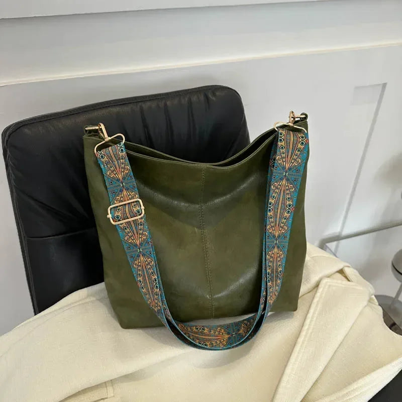 Sac Seau Vintage en Similicuir – Élégance & Intemporalité