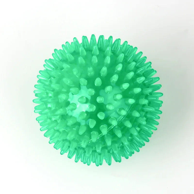 Squeaky Dog & Cat Toy - Spiked Ball with Squeaker
