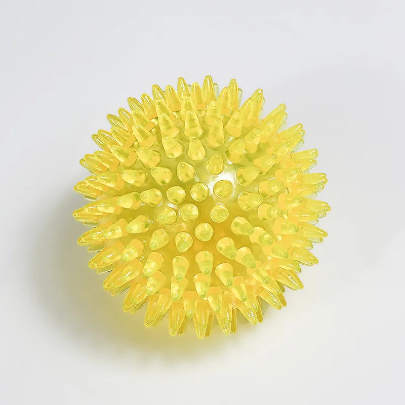Squeaky Dog & Cat Toy - Spiked Ball with Squeaker