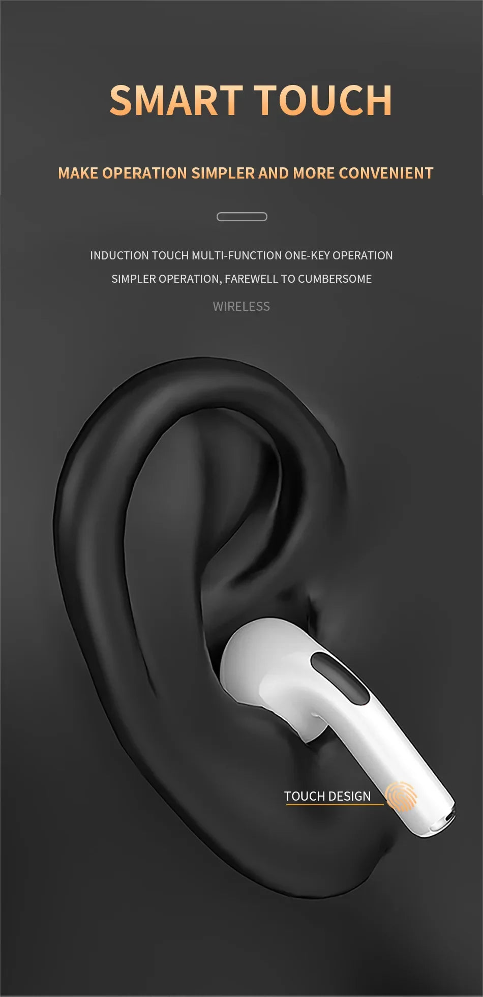 Air Pro 6 Wireless Bluetooth Headphones