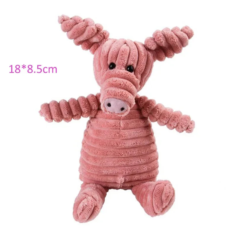 Plush Dog Toy – Durable & Sound