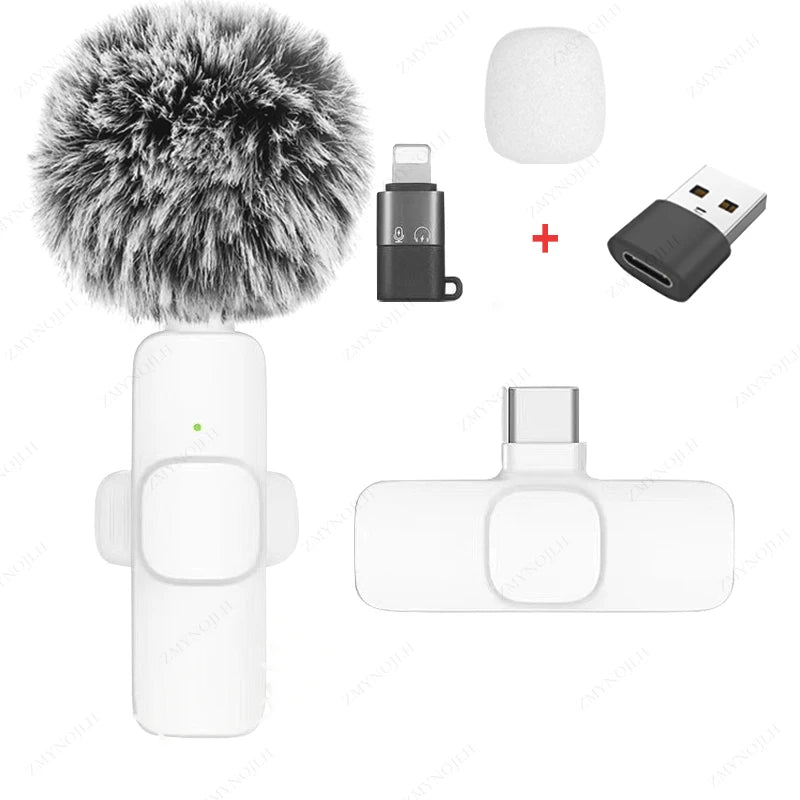 Microphone Lavalier Sans Fil – Qualité Audio Professionnelle