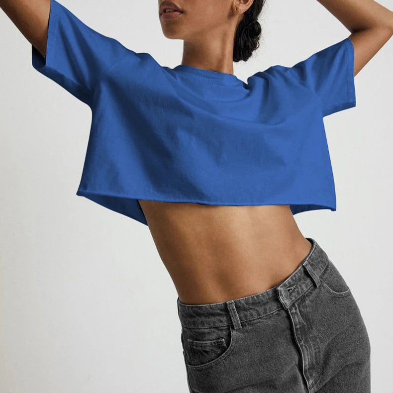 Tenu de Yoga à Manches Courtes – Sport, Confort & Style