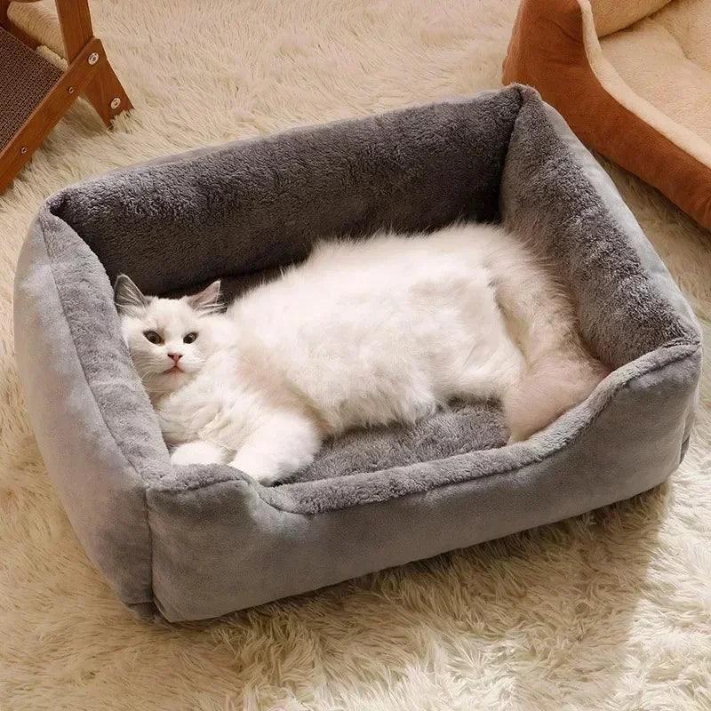 Cozy Bed for Cats & Dogs – Comfortable Basket