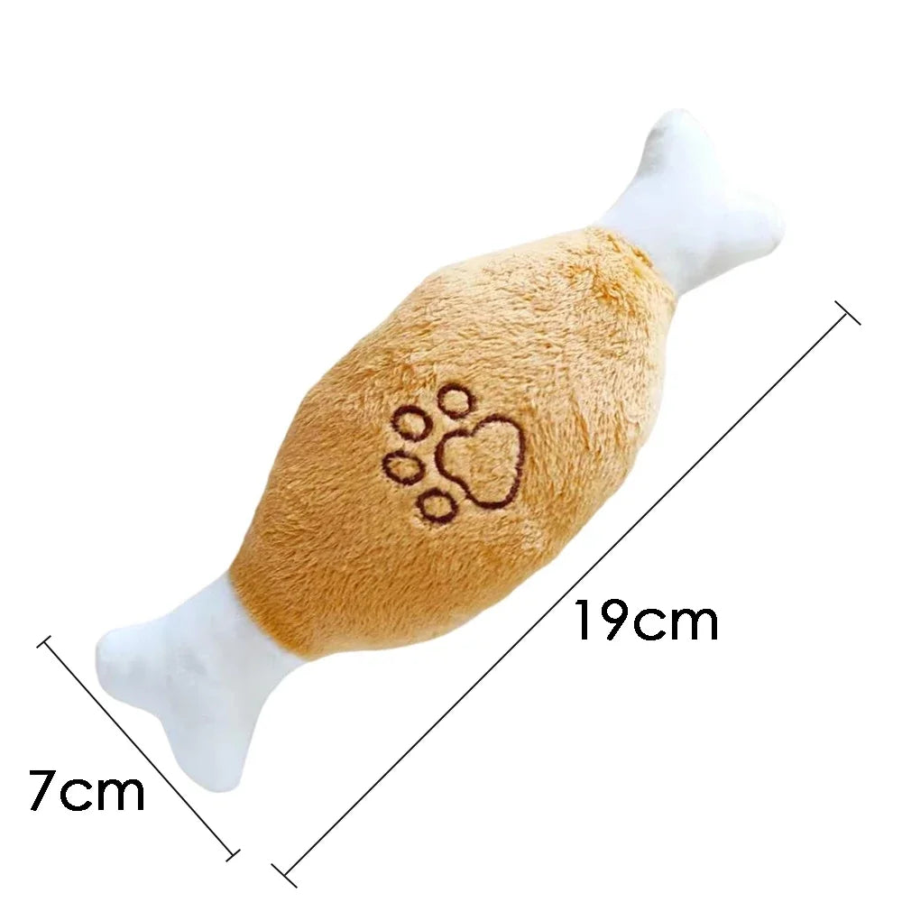 Plush Dog Toy – Durable & Sound