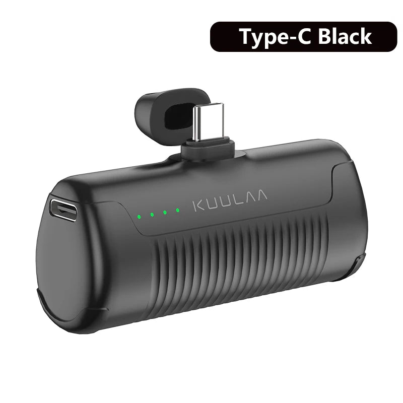 Mini Power Bank – Batterie Externe Portable pour iPhone, Samsung & Xiaomi