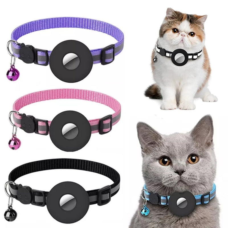 Collier Réfléchissant Étanche avec Support pour AirTag