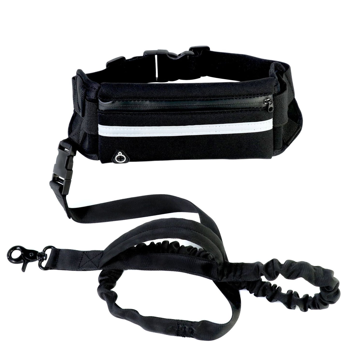 Laisse Mains Libres avec Ceinture – Confort & Contrôle pour Grandes Races