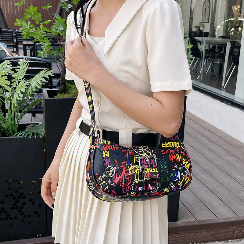 Sac à Épaule avec Lettrage