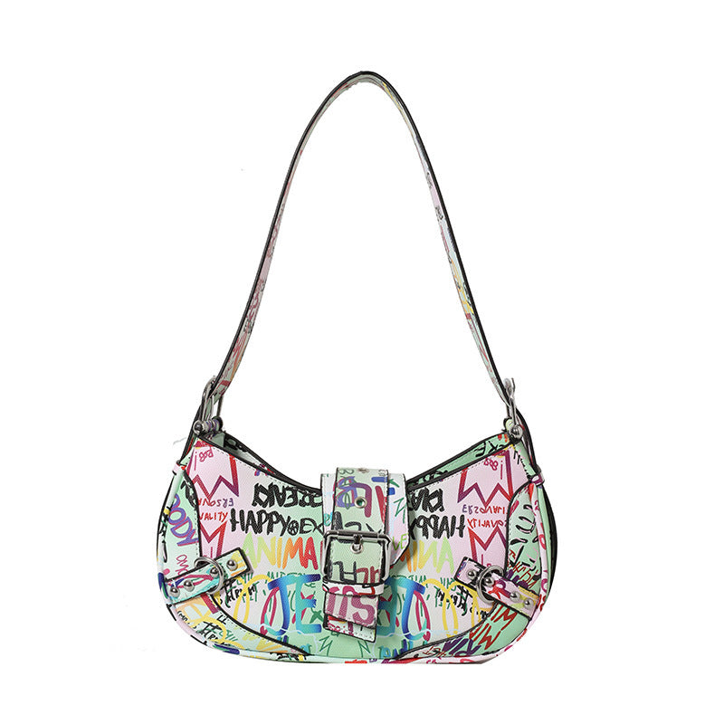 Sac à Épaule avec Lettrage