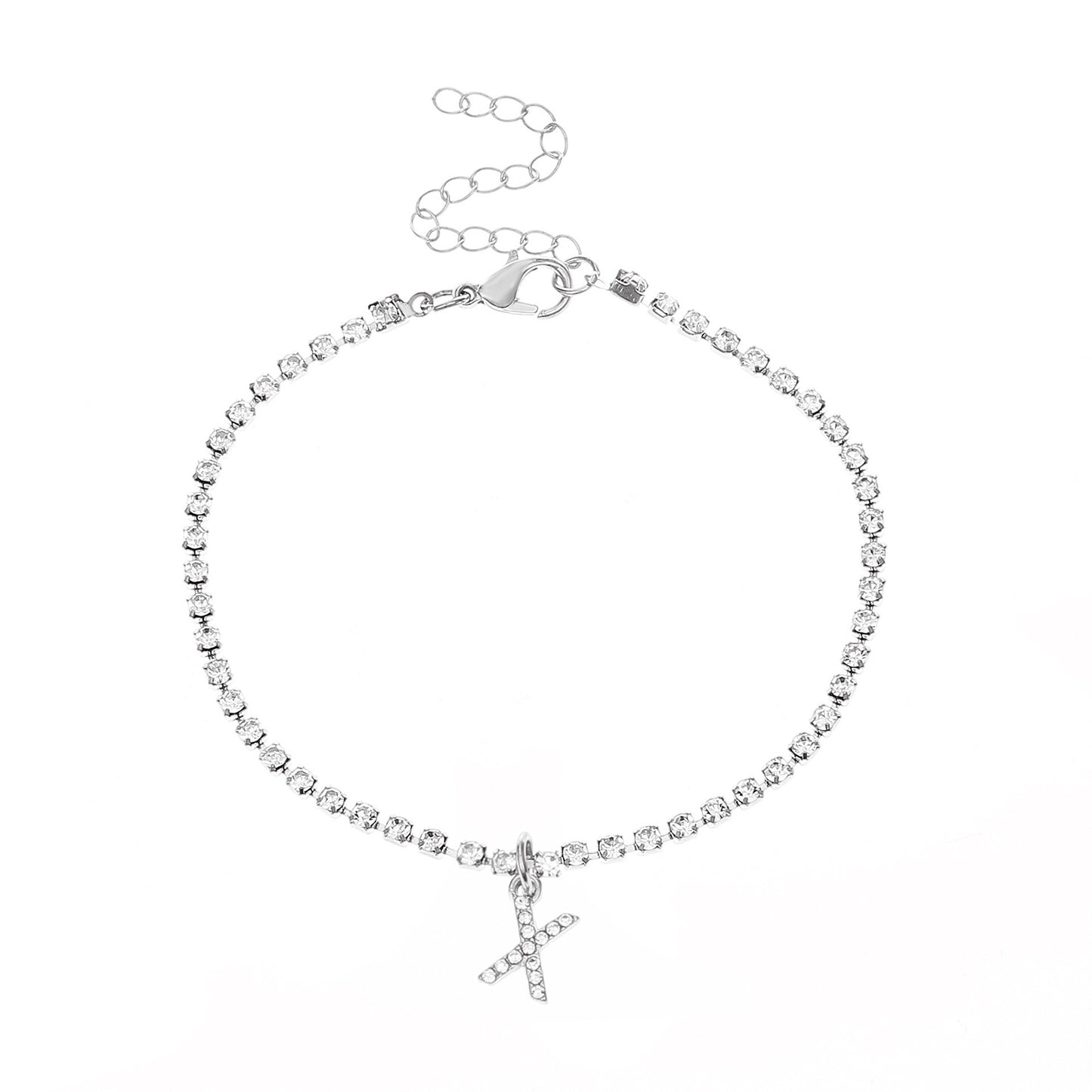 Hip-Hop Letter Anklet - Jewelry