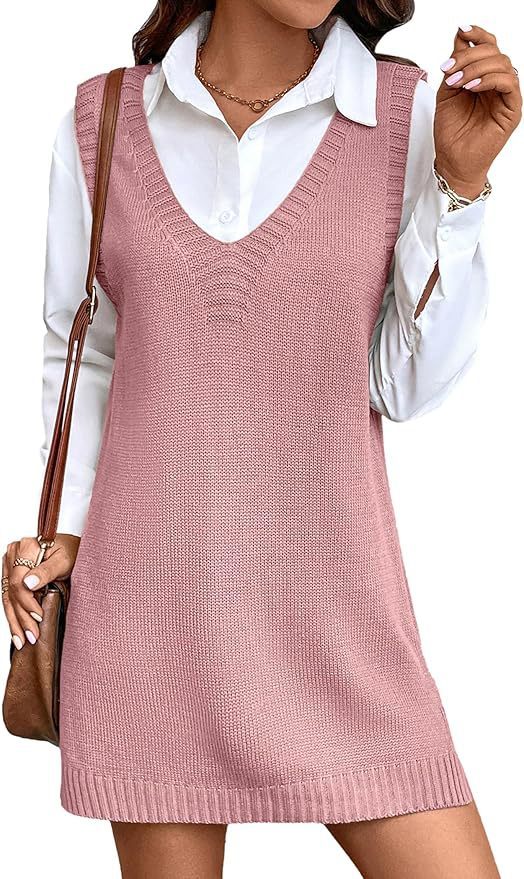 Robe Pull Sans Manches – Chic & Confort en Maille Côtelée