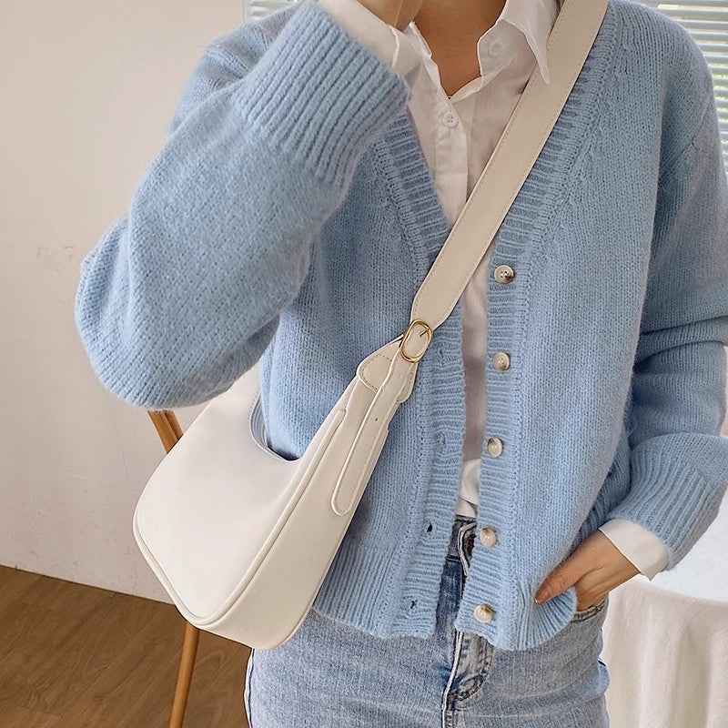 Retro Shoulder Bag – Elegance &amp; Large Capacity
