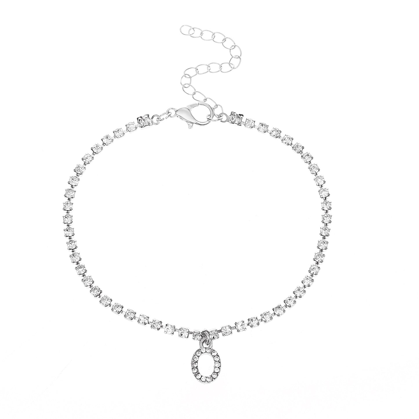 Hip-Hop Letter Anklet - Jewelry
