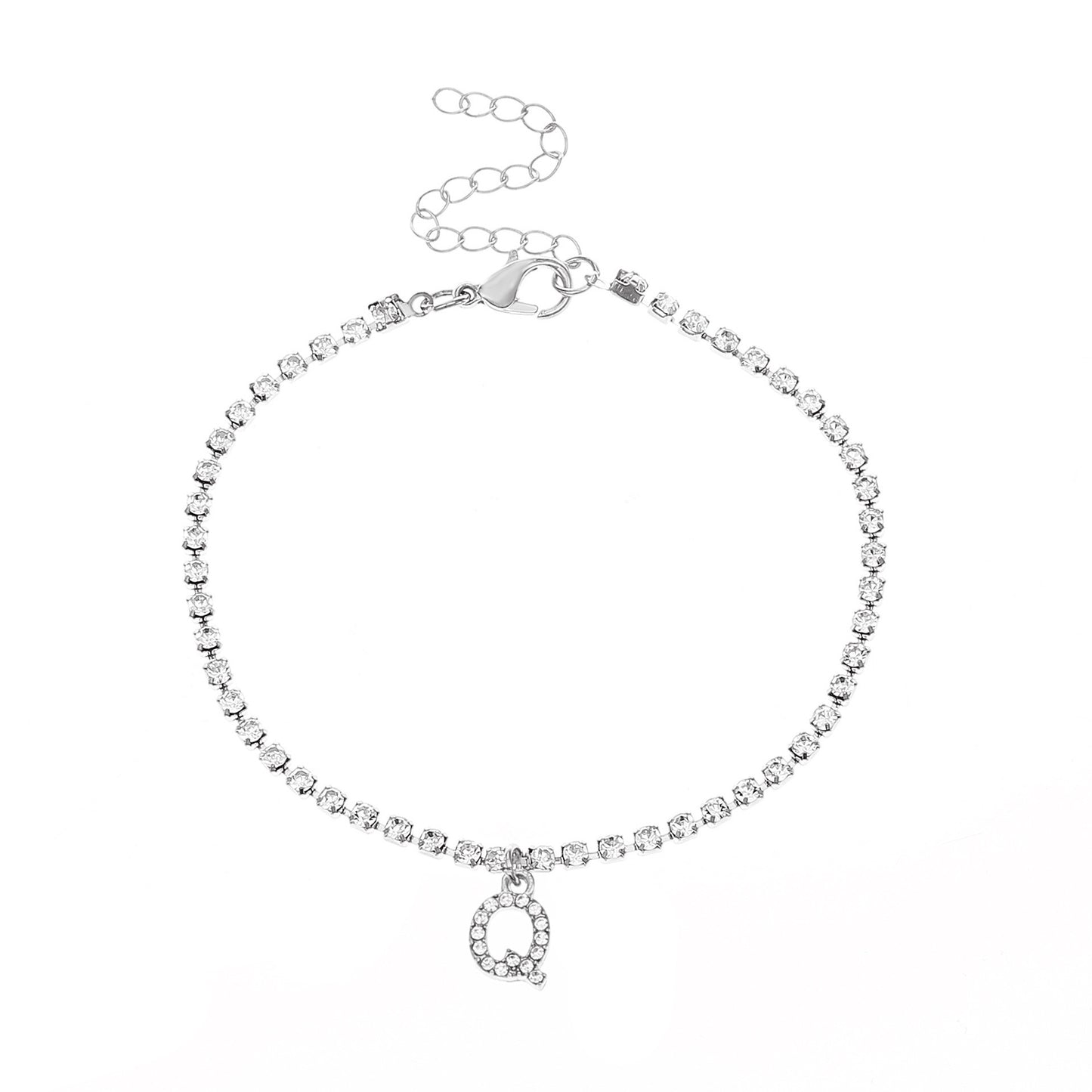 Hip-Hop Letter Anklet - Jewelry