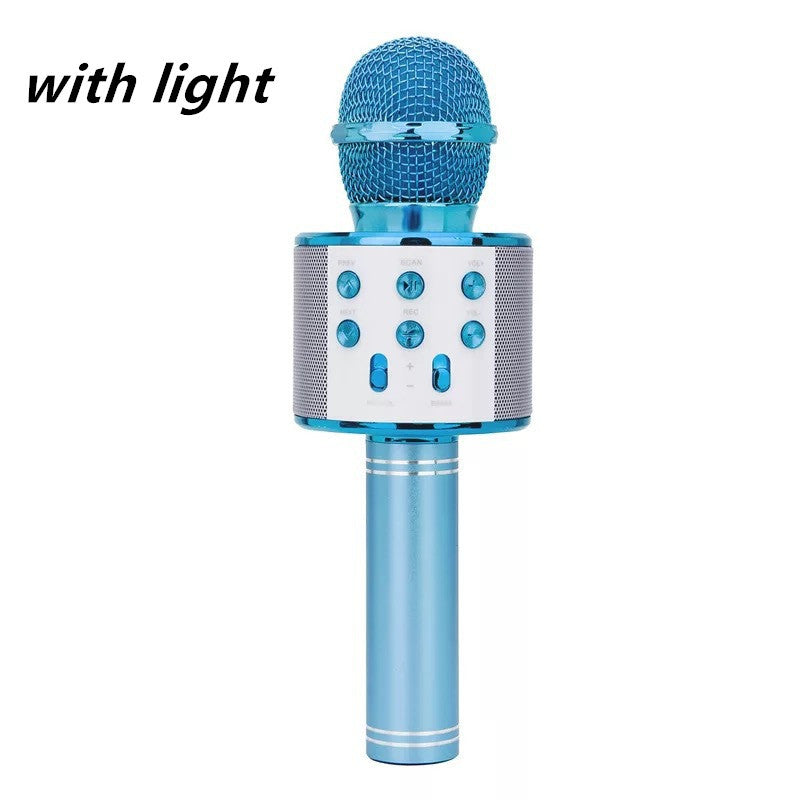 Microphone Sans Fil Bluetooth – Karaoké & Enceinte Intégrée !