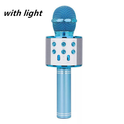 Microphone Sans Fil Bluetooth – Karaoké & Enceinte Intégrée !