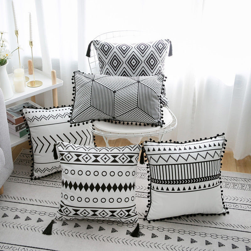 Decorative cushions in style