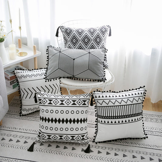 Decorative cushions in style