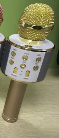Microphone Sans Fil Bluetooth – Karaoké & Enceinte Intégrée !