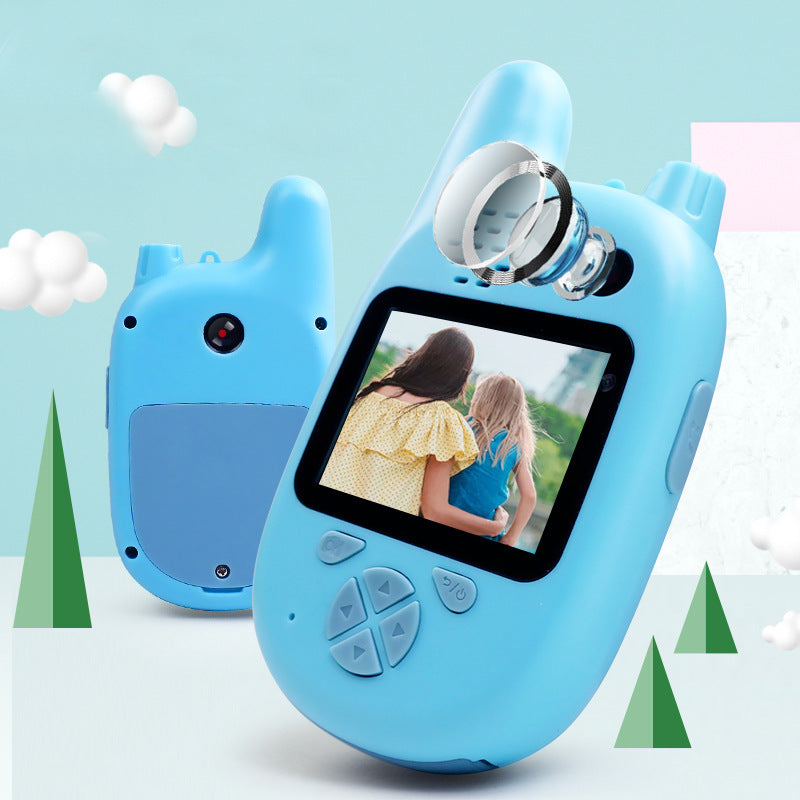 Caméra Mini HD pour Enfants avec Fonction Talkie-Walkie