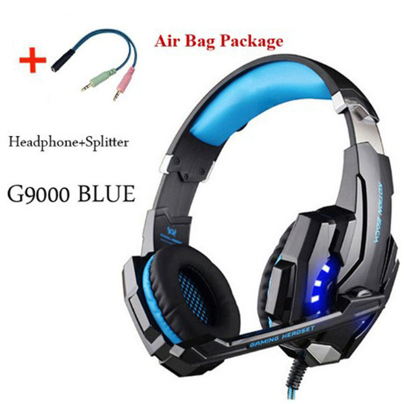 Casque Gaming Filaire – Basses Profondes avec Microphone