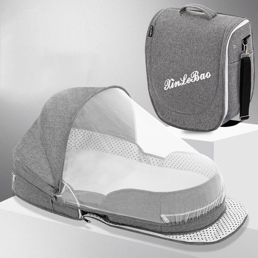 Sac à dos à langer avec lit pliable