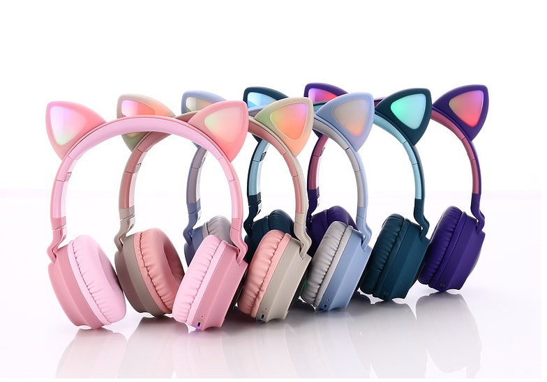 Kawaii Bluetooth 5.0 Headphones – Wireless Stereo Sound