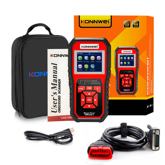 Scanner de Diagnostic KONNWEI KW850 OBDII/EOBD
