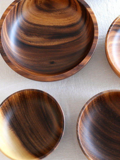 Natural Wooden Bowl