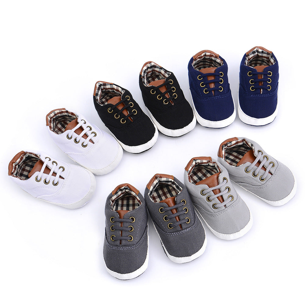 Chaussures en Toile pour Bébé – Souples & Confortables