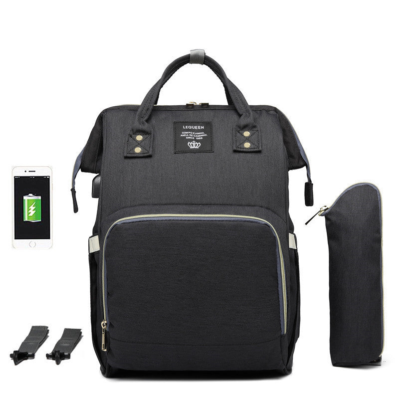 LEQUEEN Multifunctional Diaper Bag