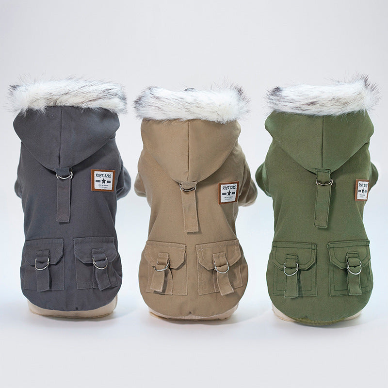 Manteau pour Chien avec Capuche – Confort