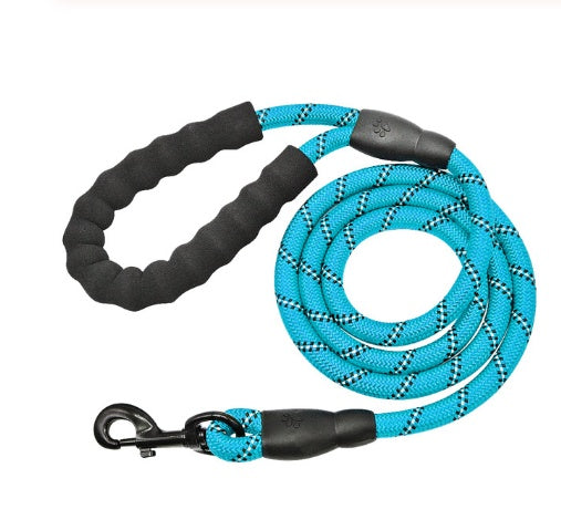 Laisse Réfléchissante en Nylon – Sécurité & Confort pour Chiens
