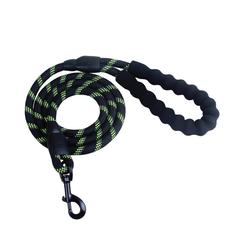 Laisse Réfléchissante en Nylon – Sécurité & Confort pour Chiens