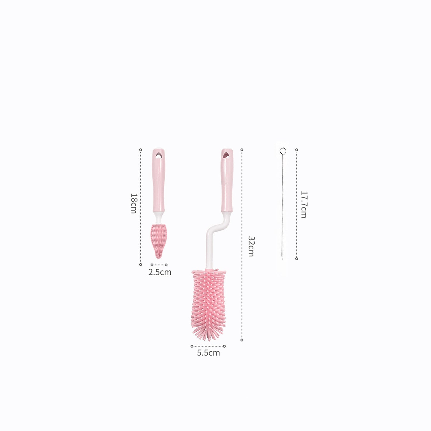 Les brosses à biberon en silicone