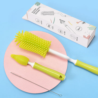 Les brosses à biberon en silicone