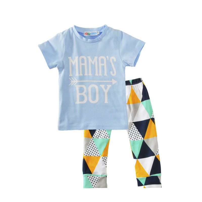 2 Piece Boy's Set - T-Shirt + Pants