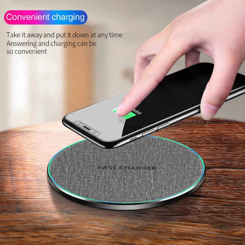 Chargeur Sans Fil Ultra-Mince 15W – Charge Rapide