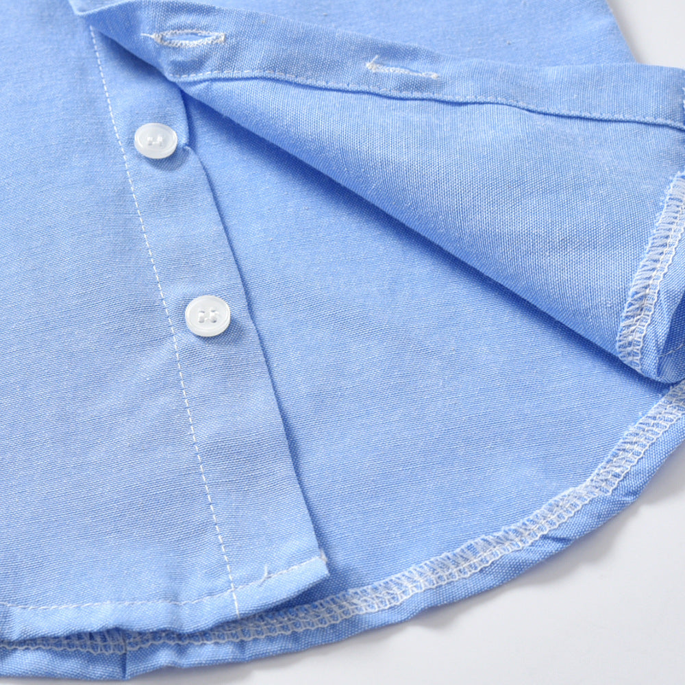 Boys Costume Set - Overalls with Bow Tie