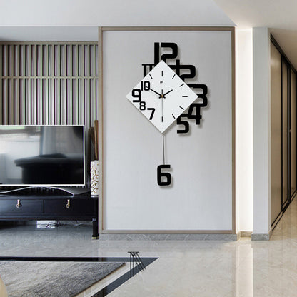 Horloge Murale Numérique Personnalisée