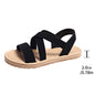 Sandales pour Femme à Bande Élastique