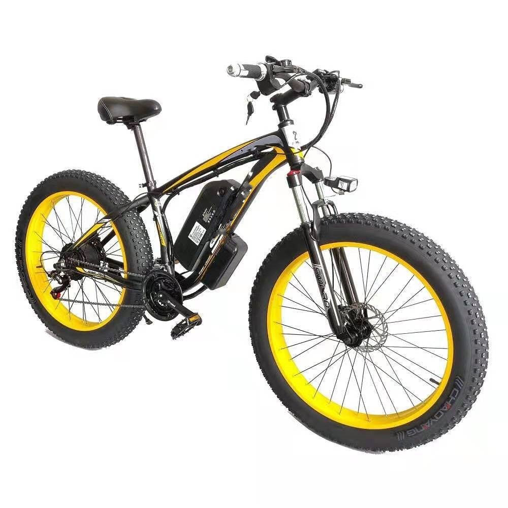 Vélo Électrique Tout-Terrain – VTT Électrique 21 Vitesses avec Batterie Lithium