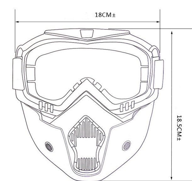 Tactical Goggles for Motorcycle &amp; Bicycle