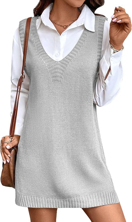 Robe Pull Sans Manches – Chic & Confort en Maille Côtelée